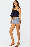 Edikted Odette Tie Detail Tank Top