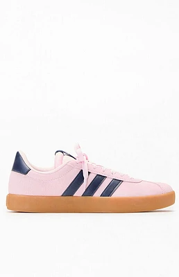 adidas Women's Black & Pink VL Court 3.0 Sneakers