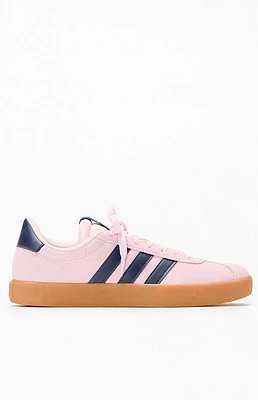 adidas Women's Black & Pink VL Court 3.0 Sneakers