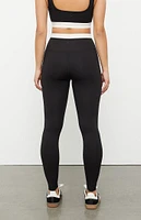 PAC 1980 WHISPER Active Black Whitney Yoga Pants