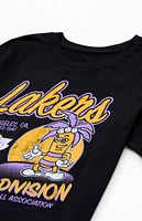 Mitchell & Ness Kids NBA Retro LA Lakers Mascot T-Shirt