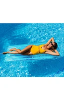 PoolCandy Inflatable Aqua Glitter Deluxe Pool Raft