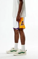 Mitchell & Ness LA Lakers '09 Swingman Mesh Basketball Shorts