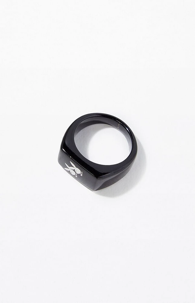 Playboy By PacSun Signet Ring