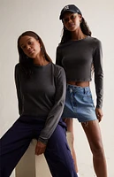 Brenn Long Sleeve Crop Top