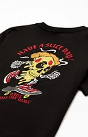 Vans Kids Pizza Skull T-Shirt