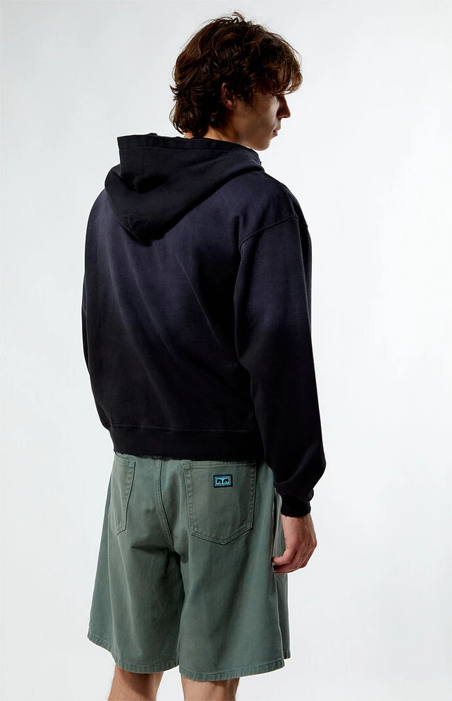 PacSun Heavyweight Spray Full Zip Hoodie