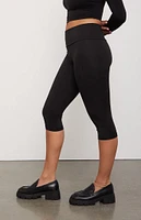 PAC 1980 WHISPER Active Icon Fold-Over Capri Yoga Pants