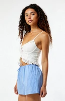 PacSun Pinstripe Tie Boxer Shorts