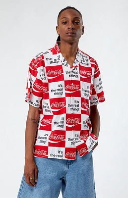 Brixton x Coca-Cola Bunker Camp Shirt