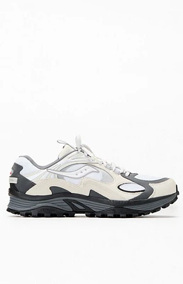 Saucony White Grid Aura X Shoes