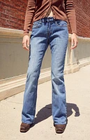 John Galt Medium Blue Brielle '90s Bootcut Low Rise Jeans