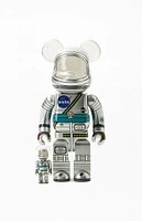 Bearbrick Project Mercury Astronaut 100% & 400% Figure Set