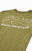 PacSun Sinful Disco Slub T-Shirt