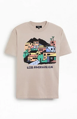 PacSun Pac Artist Network Kelly Malka Oversized LA T-Shirt