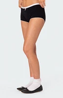 Mariana Pointelle Micro Shorts