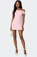 Edikted Ruthie Asymmetric Mini Dress