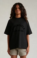 Kids Fear of God Essentials Black T-Shirt