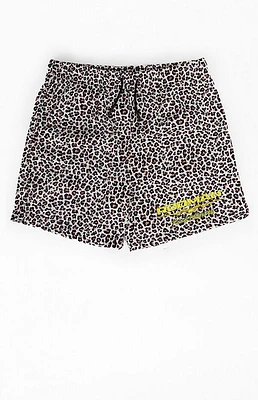RODMAN BRAND Cheetah Mesh Shorts