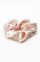 LA Hearts Ivory Satin Scrunchie