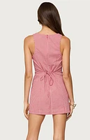 Edikted Macee Gingham Romper