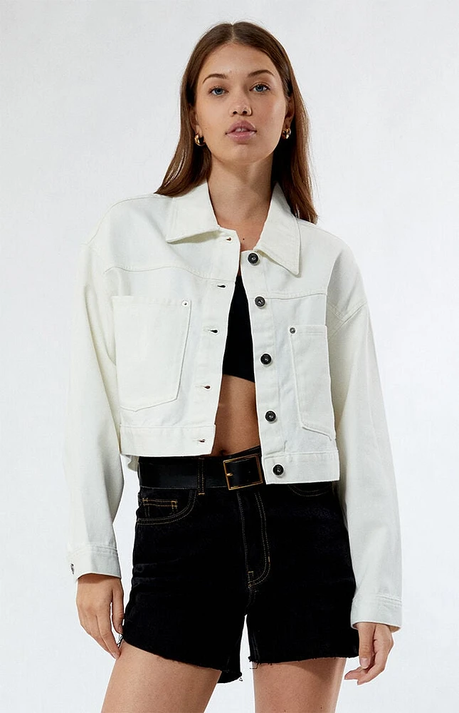 Raynes Cropped Trucker Jacket