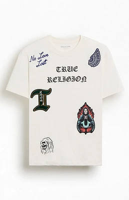 True Religion Patch Embroidered T-Shirt