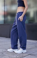 John Galt Navy Rosa Tie Sweatpants