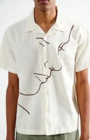 Obey Frances Woven Camp Shirt