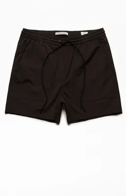 PacSun Black Nylon Volley Shorts