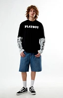 Playboy By PacSun Barbwire 2fer Long Sleeve T-Shirt