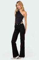 Edikted Tabby Gathered One Shoulder Top