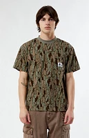 QUIET GOLF Bark Camo Pocket T-Shirt