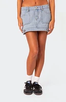 Foxx Denim Mini Skirt