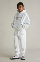 Fear of God Essentials Kids Cloud White Classic Sweatpants