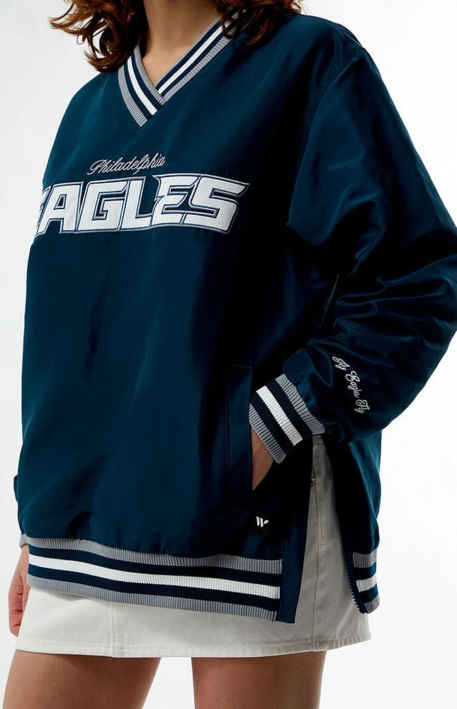 Wild Collective NFL x PacSun Philadelphia Eagles Windbreaker Sweatshirt