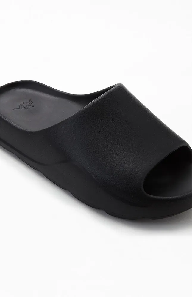 Black Authentic Plume 1 Slide Sandals