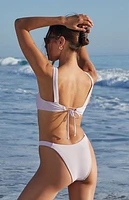 Pacsun Lavender Olivia High Cut Bikini Bottom