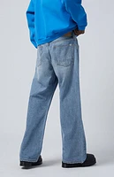 Pacsun Jordan Baggy Bootcut Jeans Light Indigo