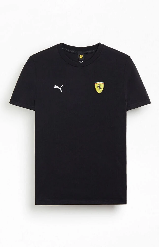 Puma Black Ferrari Big Shield T-Shirt