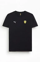 Puma Black Ferrari Big Shield T-Shirt