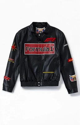 x Formula 1 PacSun Full Leather Racing Jacket