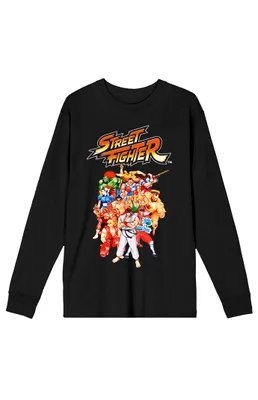 Street Fighter Character Long Sleeve T-Shirt