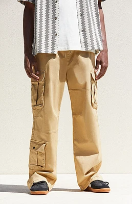 PacSun Cream Extreme Baggy Cargo Pants