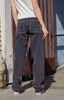 John Galt Black Carpenter Pants