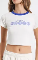 HELLO, Daisy Oopsie Baby T-Shirt