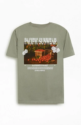 PacSun Pacific Sunwear Painting Oversized T-Shirt