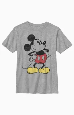 Kids Classic Vintage Mickey Mouse T-Shirt