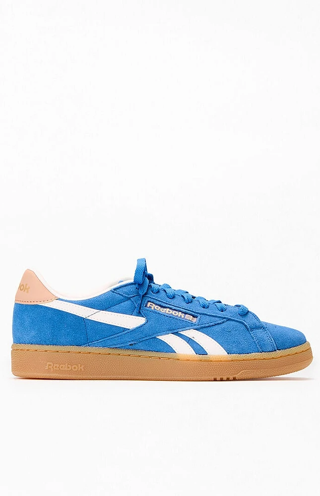 Reebok Blue & White Club C Grounds UK Shoes