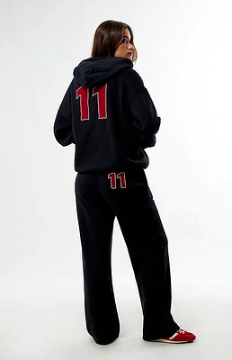 PacSun 11 Embroidered Oversized Hoodie